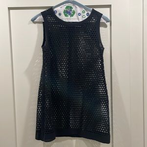 Black beach cover up